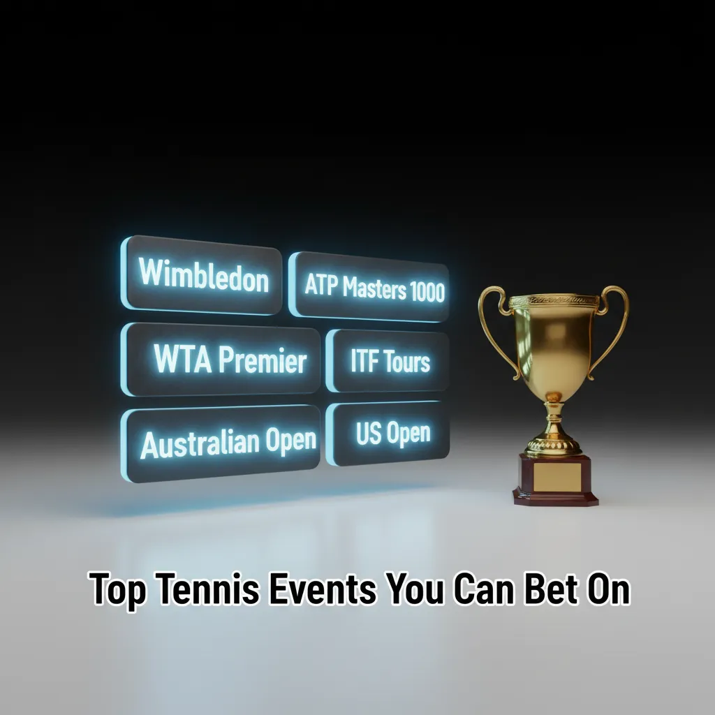 Top Tennis Events You Can Bet On
