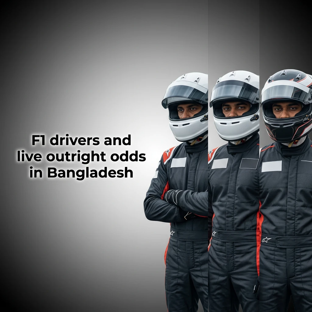 F1 2026 driver lineup table showing teams, drivers, and live championship odds for Bangladesh bettors.